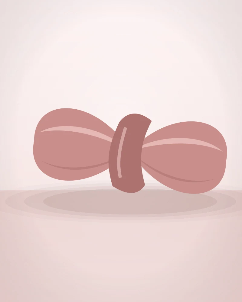 Pearl Centre Bow Pin — view 3